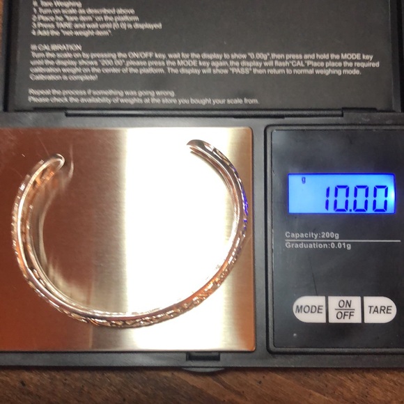 Beautiful Scroll Filigree 925 Sterling Silver Cuff Bracelet - Picture 6 of 11